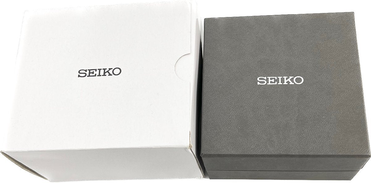 Near Mint Seiko Watch Spirit Men's Quartz Chronograph Date Stainless Steel Watch