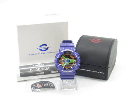 Rare Casio Watch G-Shock EVANGELION UNIT-1 COLAR GA-110EV Evangelion collaborati