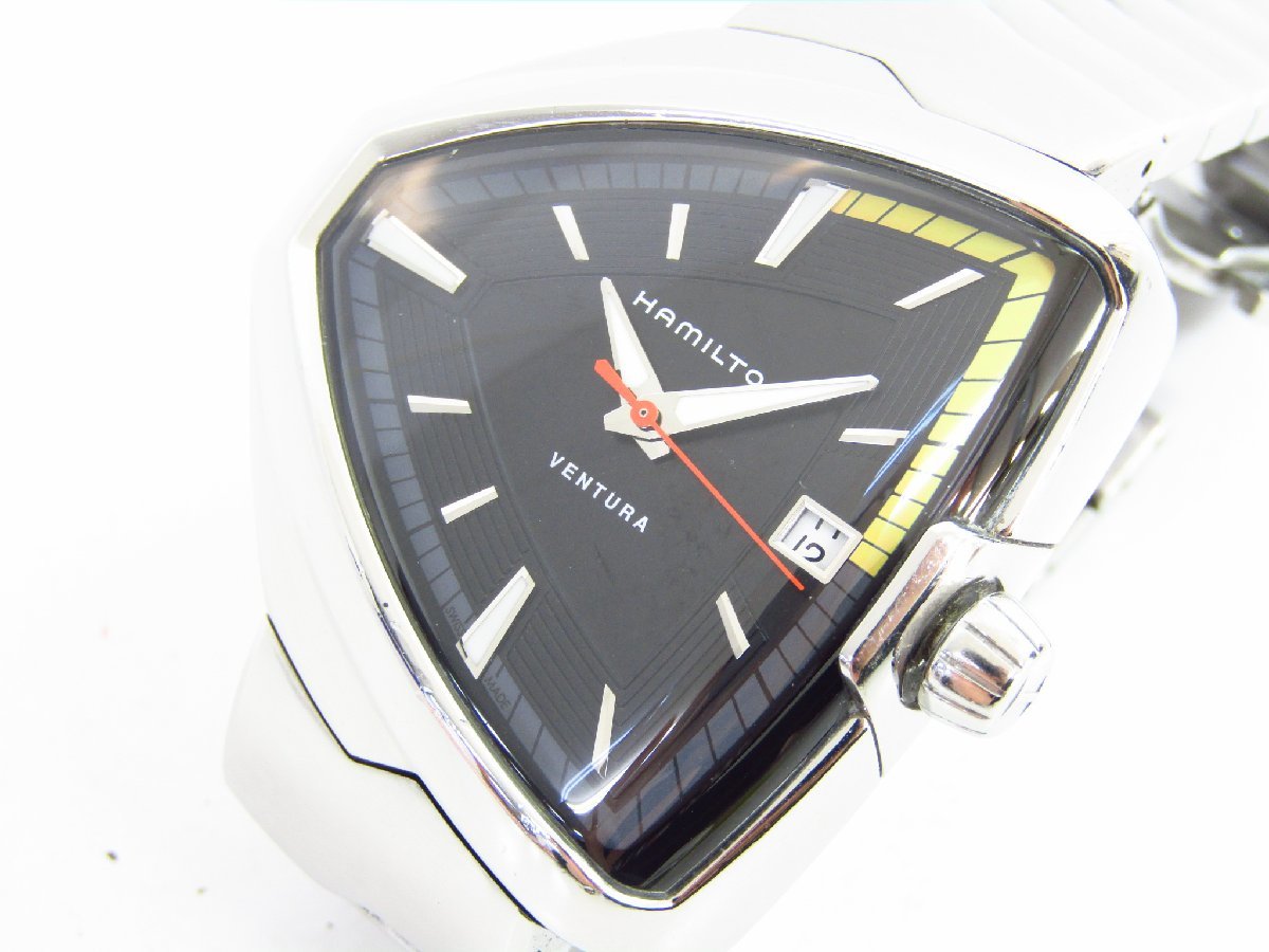 Hamilton Watch Elvis80 Ventura H24551131 Quartz Used in Japan