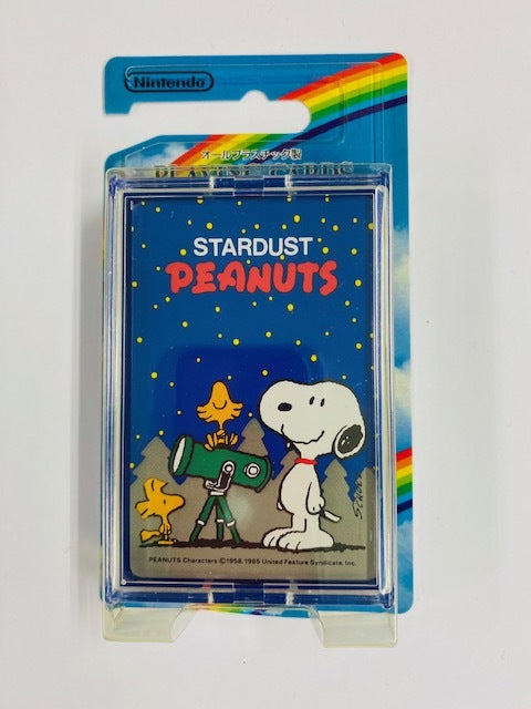 Rare Nintendo plastic playing cards SNOOPY pattern Used in Japan