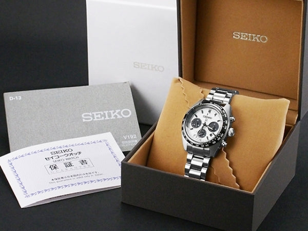 Seiko Prospex Speed Timer Solar Chronograph SBDL085 V192-0AF0 Unused Box & Paper