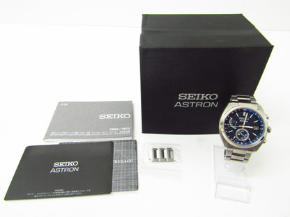 SEIKO Watch ASTRON 8B63-0BA0 Solar Quartz Watch Used in Japan