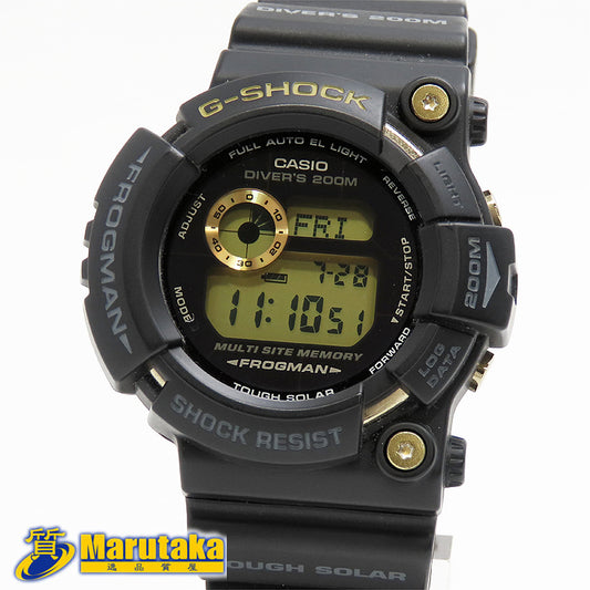 Rare Casio Watch G-Shock Frogman 25th Anniversary Model GW-225A 2422 Diver's Use