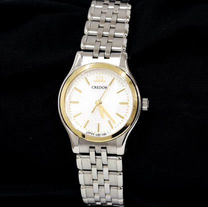 Seiko Watch Credor GSBA054 4J85-0A20 K18YGSS quartz ladies Used