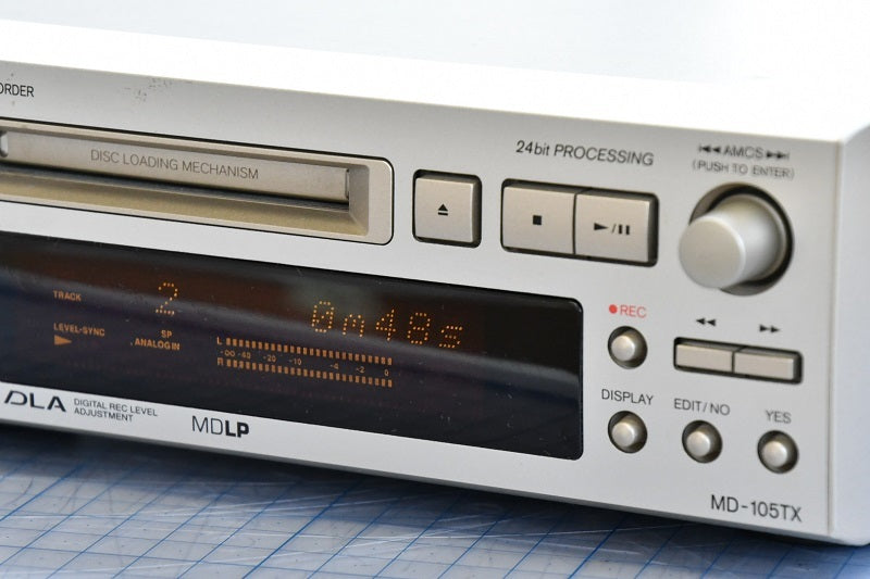 ONKYO MD-105TX(S) INTEC205 md component md player Used