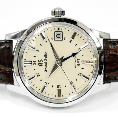 Rare Grand Seiko Watch Mechanical GMT SBGM221 9S66-00A0 Used