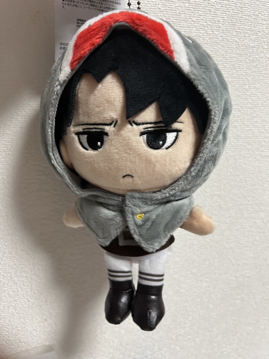 Attack on Titan USJ Universal Studio Japan Limited Levi Plushie Ball Chain