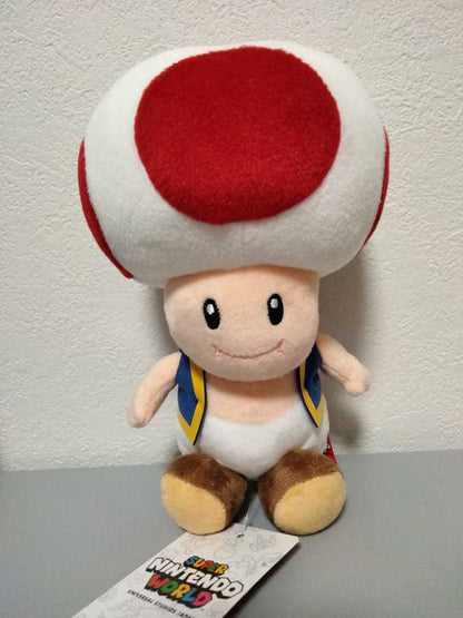 Near Mint Super Mario Bros. USJ Universal Studio Japan Limited Toad Plushie