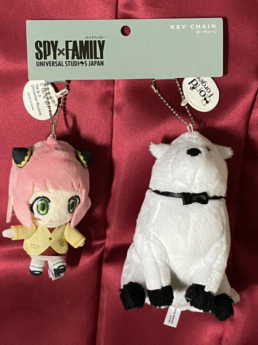 Near Mint SPY×FAMILY USJ Universal Studio Japan Limited Keychain Anya Bond