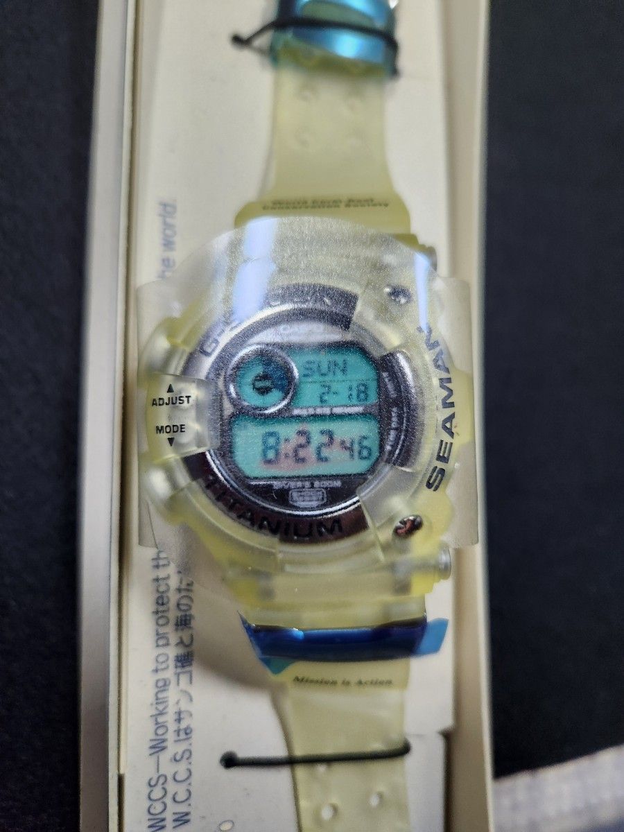 Rare Casio DW-9950WC seaman Frogman WCCS G-Shock Used inn Japan