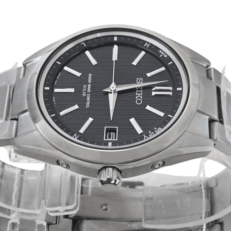 Mint Seiko Watch SAGZ083 (7B24-0BH0) Brightz Black Dial