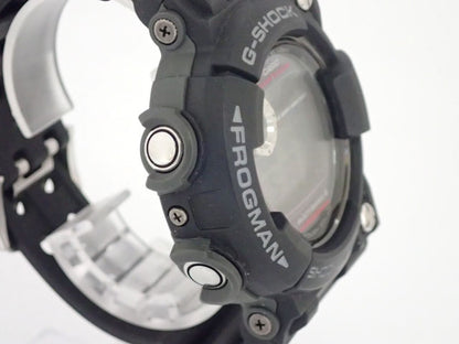 Casio Watch G-Shock Frogman GWF-1000-1JF Solar Radio Used in Japan