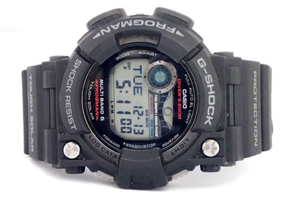 Casio Watch G-Shock Frogman GWF-1000-1JF Solar Radio Used in Japan