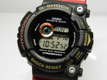 Casio FROGMAN Watch GW-200TCBK9-4JR BACK TO THE 90s Kochi Limited  Used