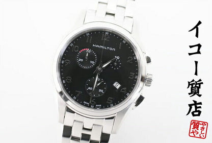 Hamilton Watch Jazzmaster Thinline Chronograph H38612133 Quartz Men's Used in Ja