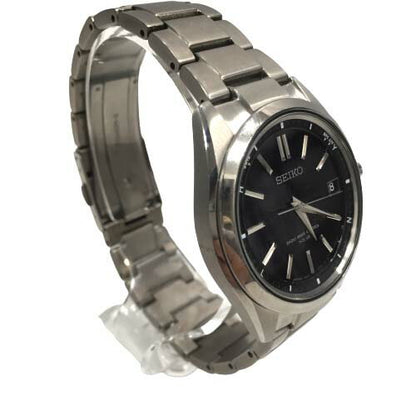 Seiko Watch SAGZ083 Brightz Solar Radio Date Pure Titanium Used in Japan