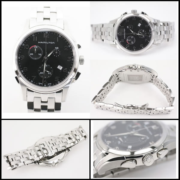 Hamilton Watch Jazzmaster Thinline Chronograph H38612133 Quartz Men's Used in Ja