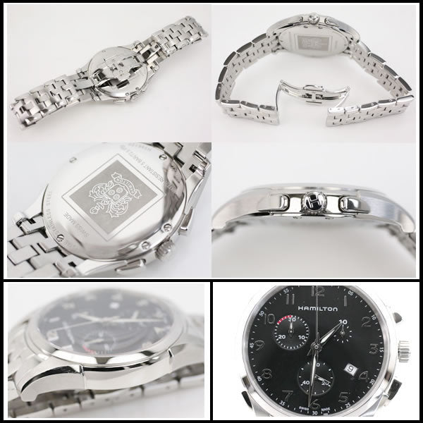 Hamilton Watch Jazzmaster Thinline Chronograph H38612133 Quartz Men's Used in Ja