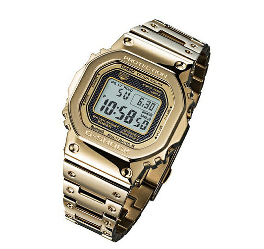 Mint Casio Watch G-Shock 35th Anniversary Limited Tough Solar Gold Digital Used
