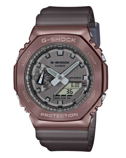 Near Mint Casio Watch G-Shock SS Purple GM-2100MF-5A Used in Japan