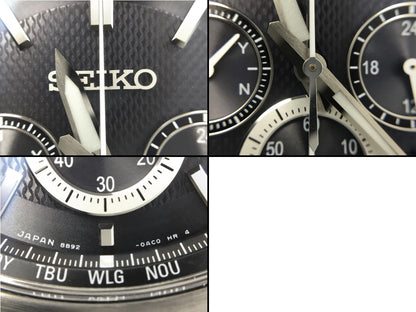 Seiko Watch SAGA193 BRIGHTZ 8B92-0AB0 Radio Solar Chronograph Used in Japan