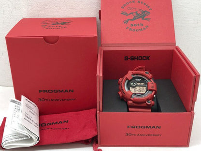 CASIO G-SHOCK Watch Frogman 30th Anniversary GW-8230NT-4JR Used in Japan