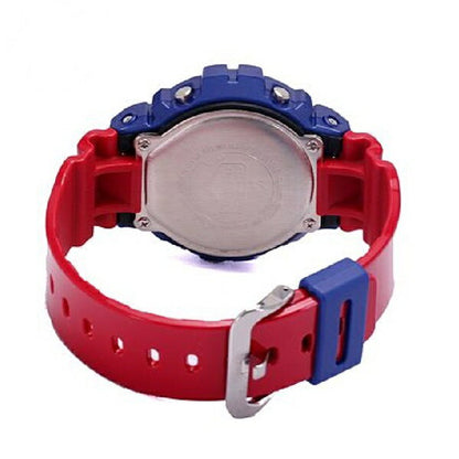 Near Mint Casio Watch G-Shock Digital Blue & Red DW-6900AC-2 Used in Japan