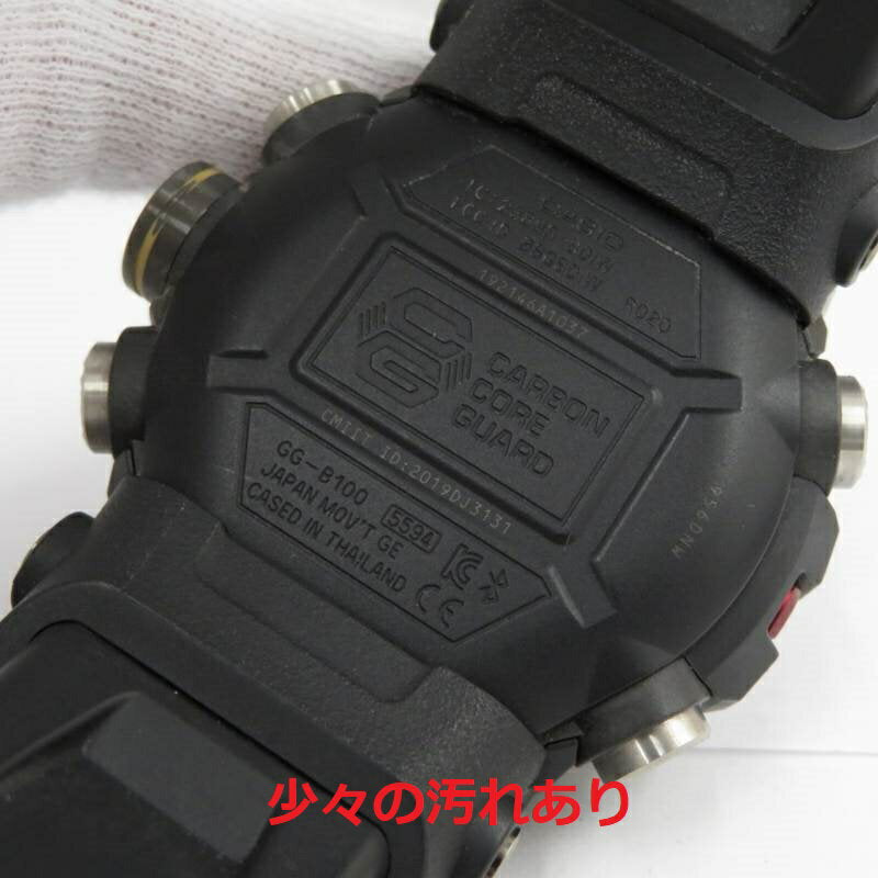 Casio Watch G-Shock Mudmaster Black Dial GG-B100-1AJF Used in Japan