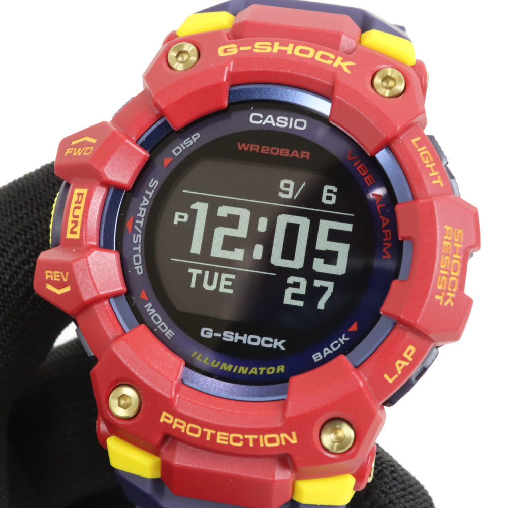 Near Mint Casio Watch G-Shock FC Barcelona GBD-100BAR-4JR Used in Japan