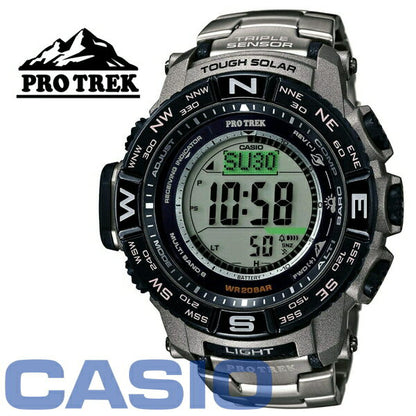 Casio Watch Protrek MULTI FIELD LINE PRW-3500T-7 Titanium New From Japan