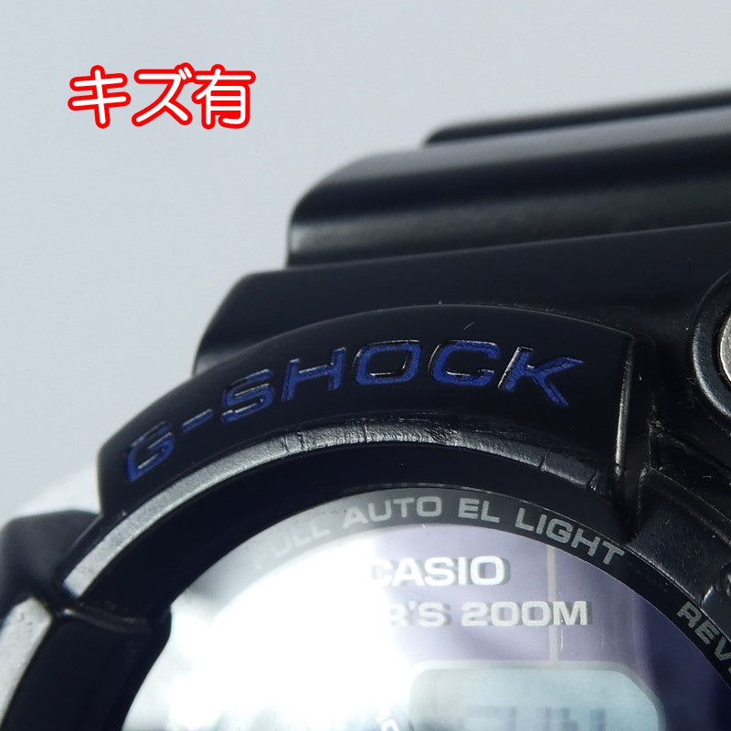 CASIO G-SHOCK Watch Frogman Blue Digital Solar GW-225C-1JF Used in Japan