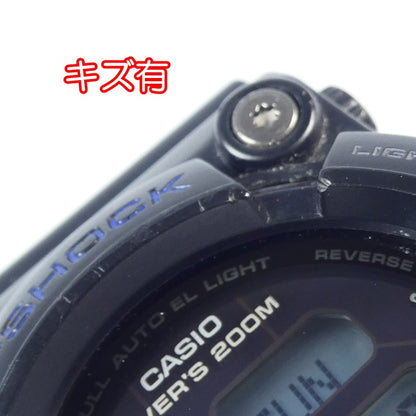 CASIO G-SHOCK Watch Frogman Blue Digital Solar GW-225C-1JF Used in Japan