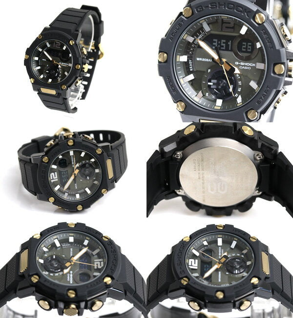 Casio Watch G-Shock Bluetooth Tough Solar GST-B300B-1AJF Used in Japan