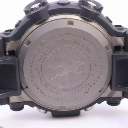 CASIO G-SHOCK Watch FROGMAN Quartz Men's DW-8200-1A Used in Japan