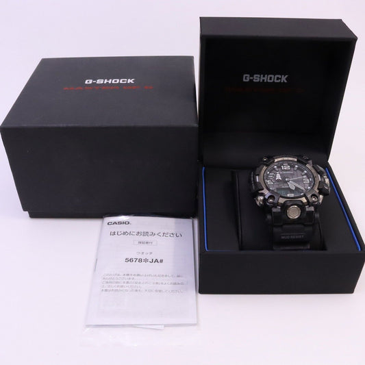 CASIO G-SHOCK Watch Madmaster Triple Sensor Analog GWG-2000-1A1JF Used in Japan