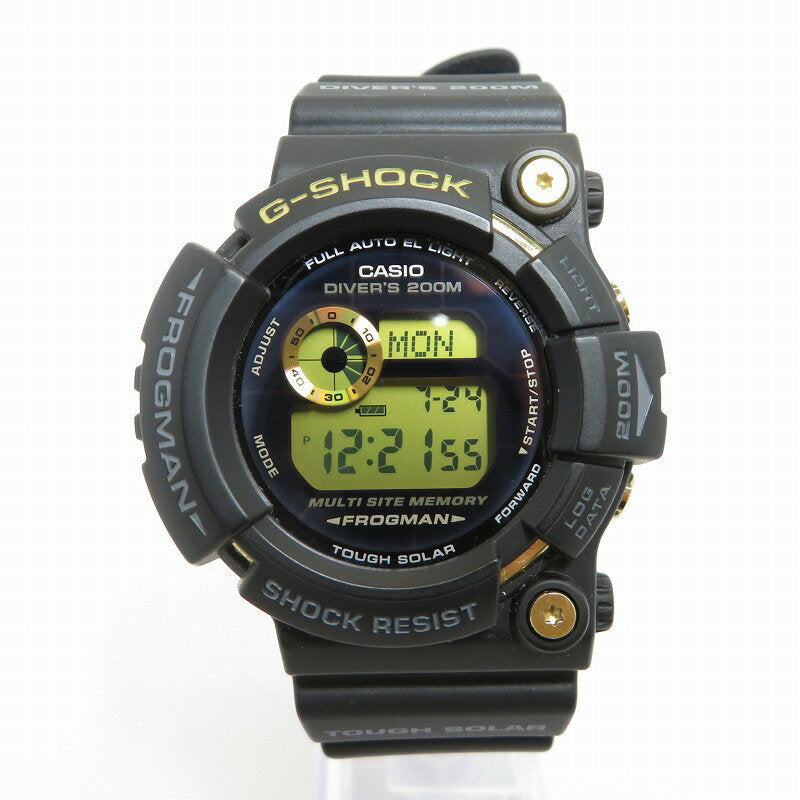 Casio Watch G-Shock Frogman 25th Anniversary GW-225A-1JF Used in Japan