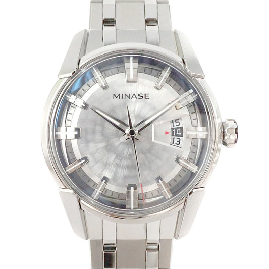 Rare Minase Watch VM04-M10SB Divide 15th Anniversary Model Usedv in Japan