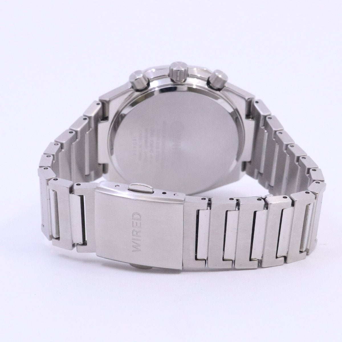 Seiko Watch Wired Reflection Chronograph Radio Solar AGAD418