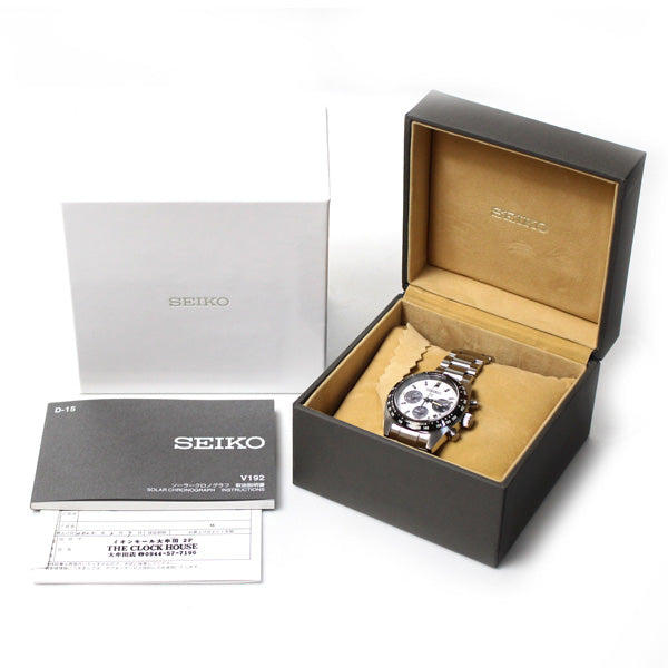 Seiko Watch Prospex SPEEDTIMER solar chronograph SBDL085  Used in Japan