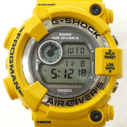 Casio Watch G-Shock Frogman Quartz Yellow DW-8250Y-9T Used in Japan