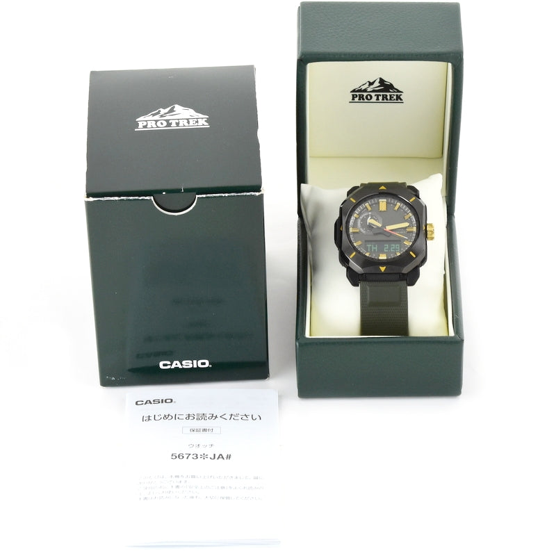 Casio Watch Protrek Climber Line Men's PWR-6900Y-3JF Used in Japan