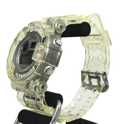 Casio Watch G-Shock Frogman Quartz White Skeleton DW-8201WC-7T Used in Japan