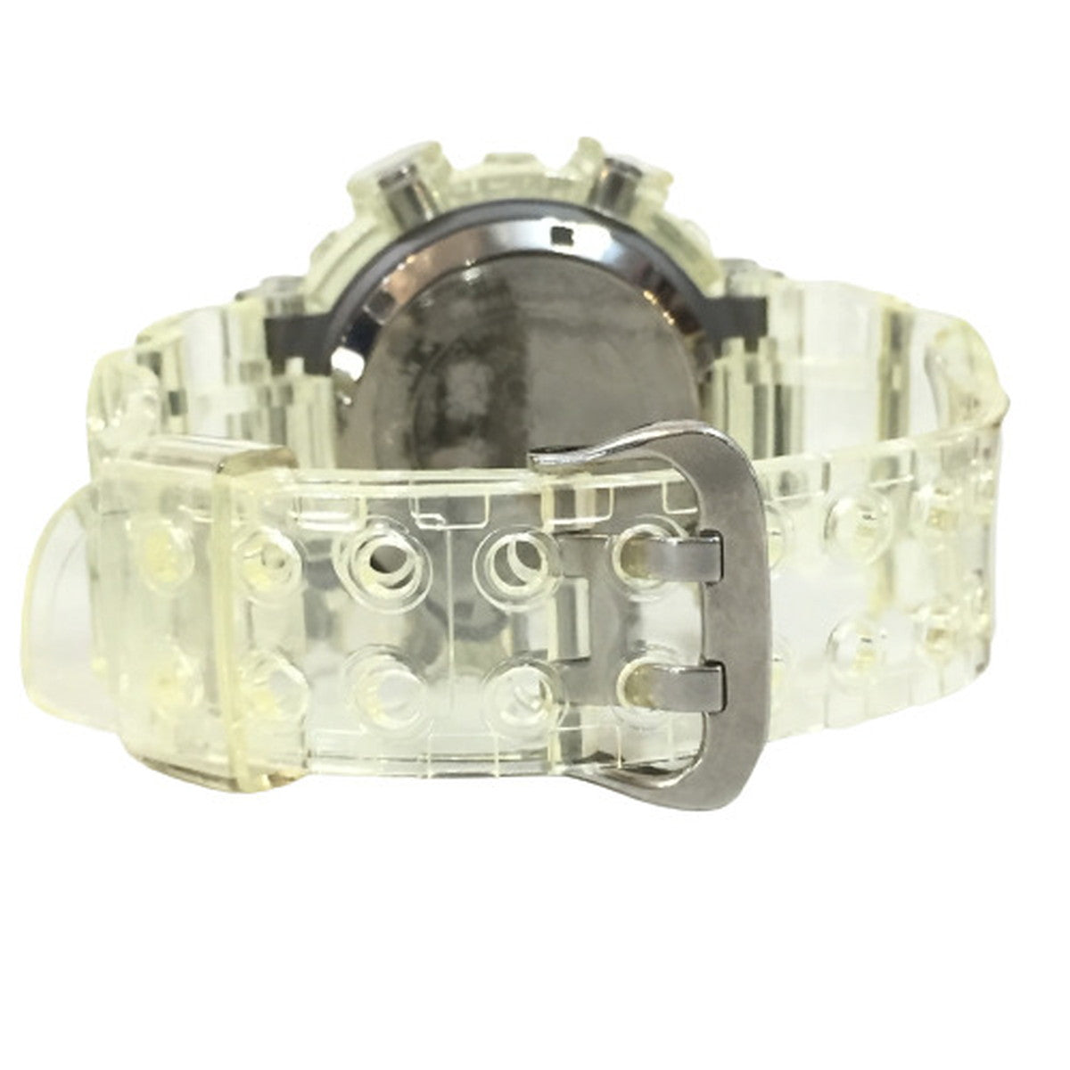 Casio Watch G-Shock Frogman Quartz White Skeleton DW-8201WC-7T Used in Japan