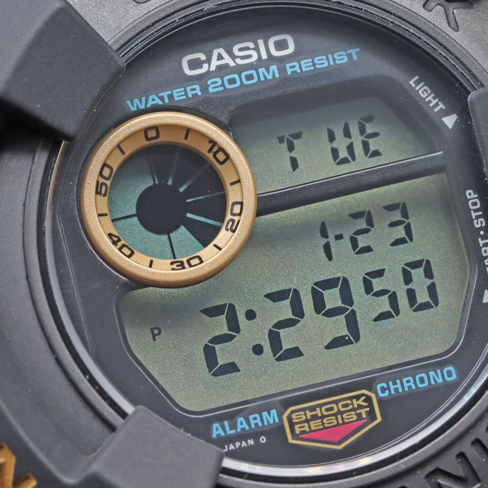 Casio Watch G-Shock Frogman Quartz DW-8200BU-9AT Used in Japan