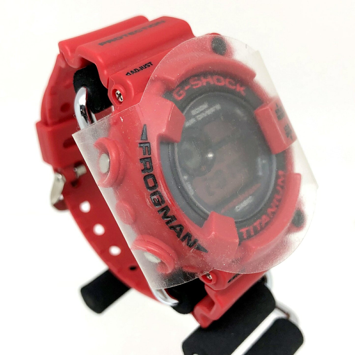 Casio Watch G-Shock Frogman Master of G Red DW-8200NT2-4JR Used in Japan