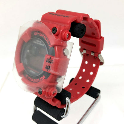 Casio Watch G-Shock Frogman Master of G Red DW-8200NT2-4JR Used in Japan