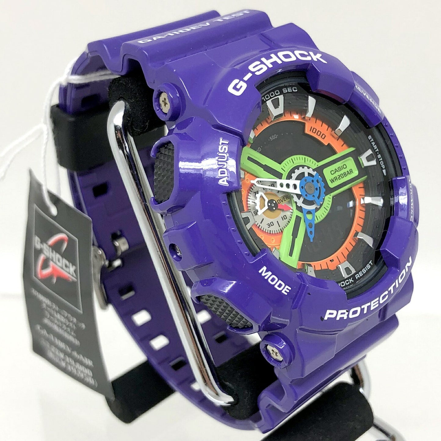 Rare Casio Watch G-Shock GA-110EV-6AJR Evangelion collaboration Used in Japan