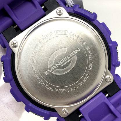 Rare Casio Watch G-Shock GA-110EV-6AJR Evangelion collaboration Used in Japan