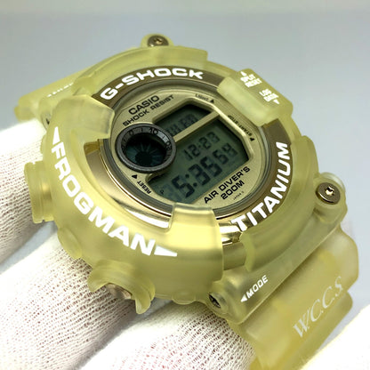 CASIO G-SHOCK Watch FROGMAN WCCS Digital Quartz DW-8201WC-9T Used in Japan