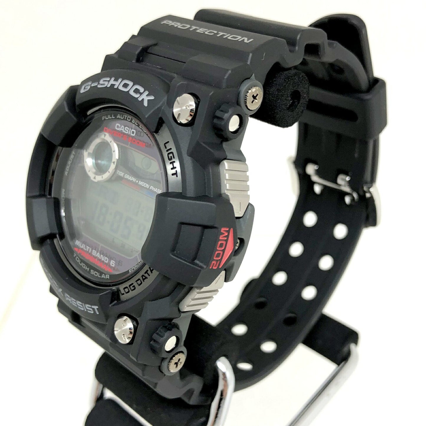 CASIO G-SHOCK Watch Frogman Master of G Black Digital GWF-1000-1JF Used in Japan